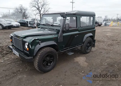 1993 Landrover Defender 90 z USA, uszkodzony, nr VIN SALLDVAF7KA921679